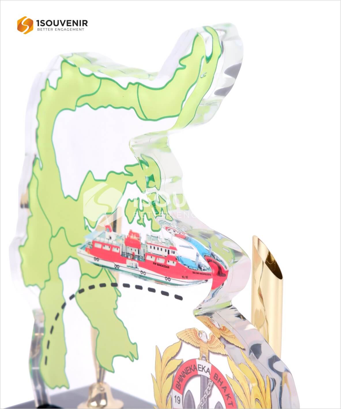 Plakat Akrilik Politeknik Ilmu Pelayaran Makassar - Image 2