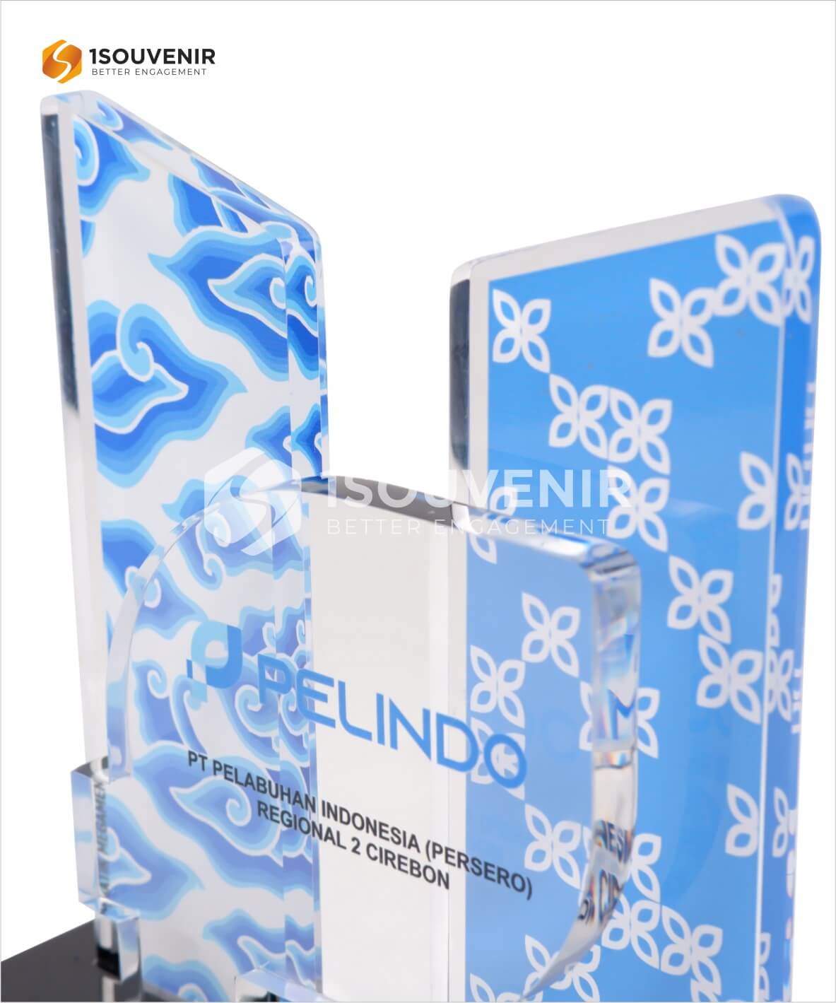 Plakat Akrilik Pelindo (PT Pelabuhan Indonesia) Regional 2 Cirebon - Image 2