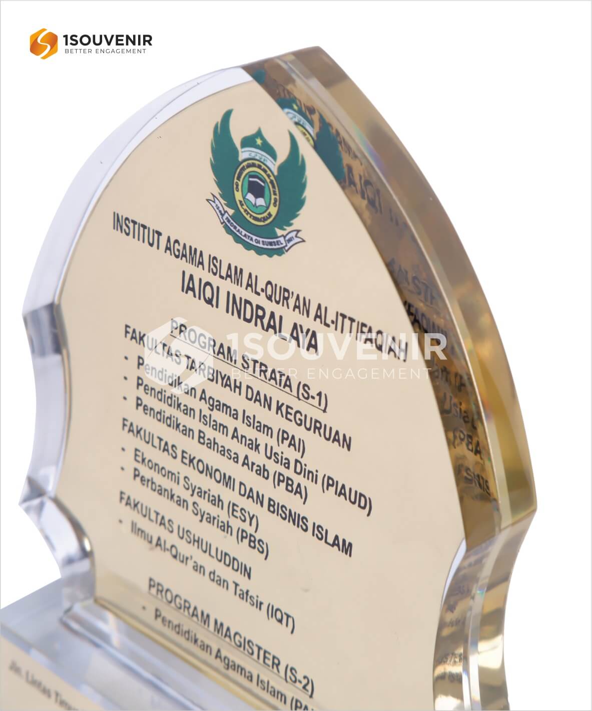 Plakat Akrilik IAIQI Indralaya - Program Strata (S-1) & Program Magister (S-2) - Sumatera Selatan - Image 2