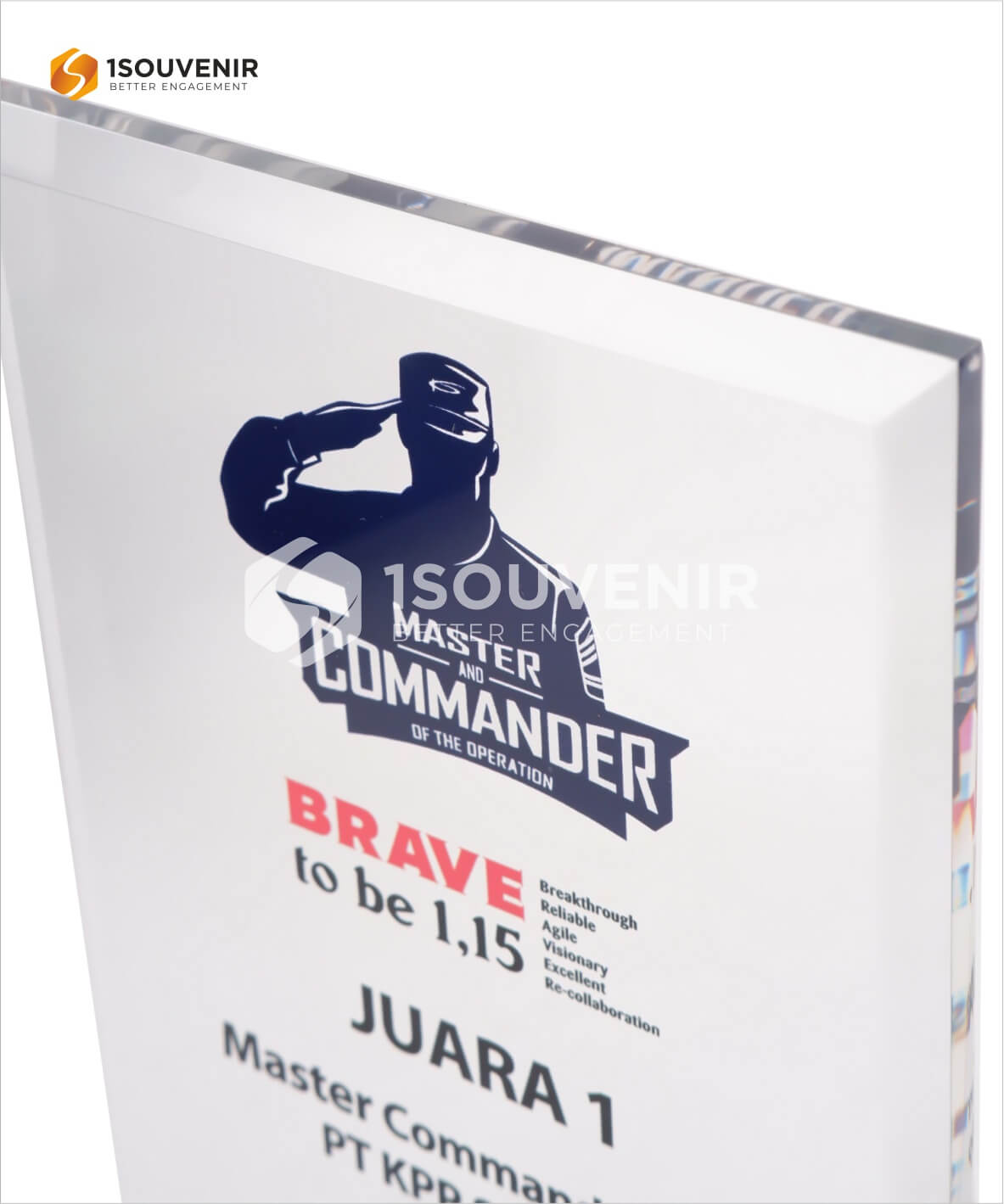 Plakat Akrilik kejuaraan Master Commander 2022 PT KPP Site Astro - Image 2