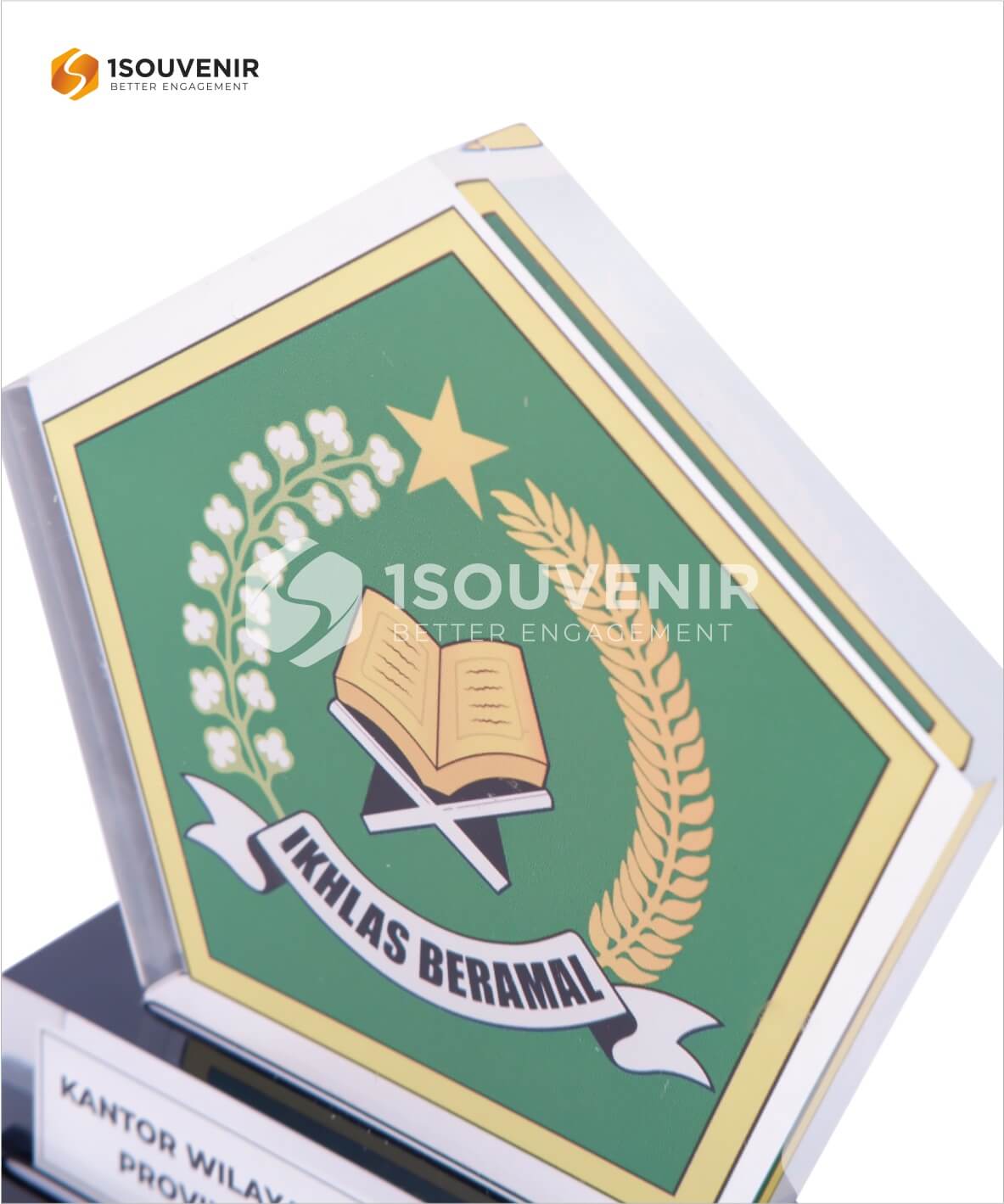 Plakat Akrilik Event Ikhlas Beramal - Kantor Wilayah Kementerian Agama Provinsi Kalimantan Selatan - Image 2