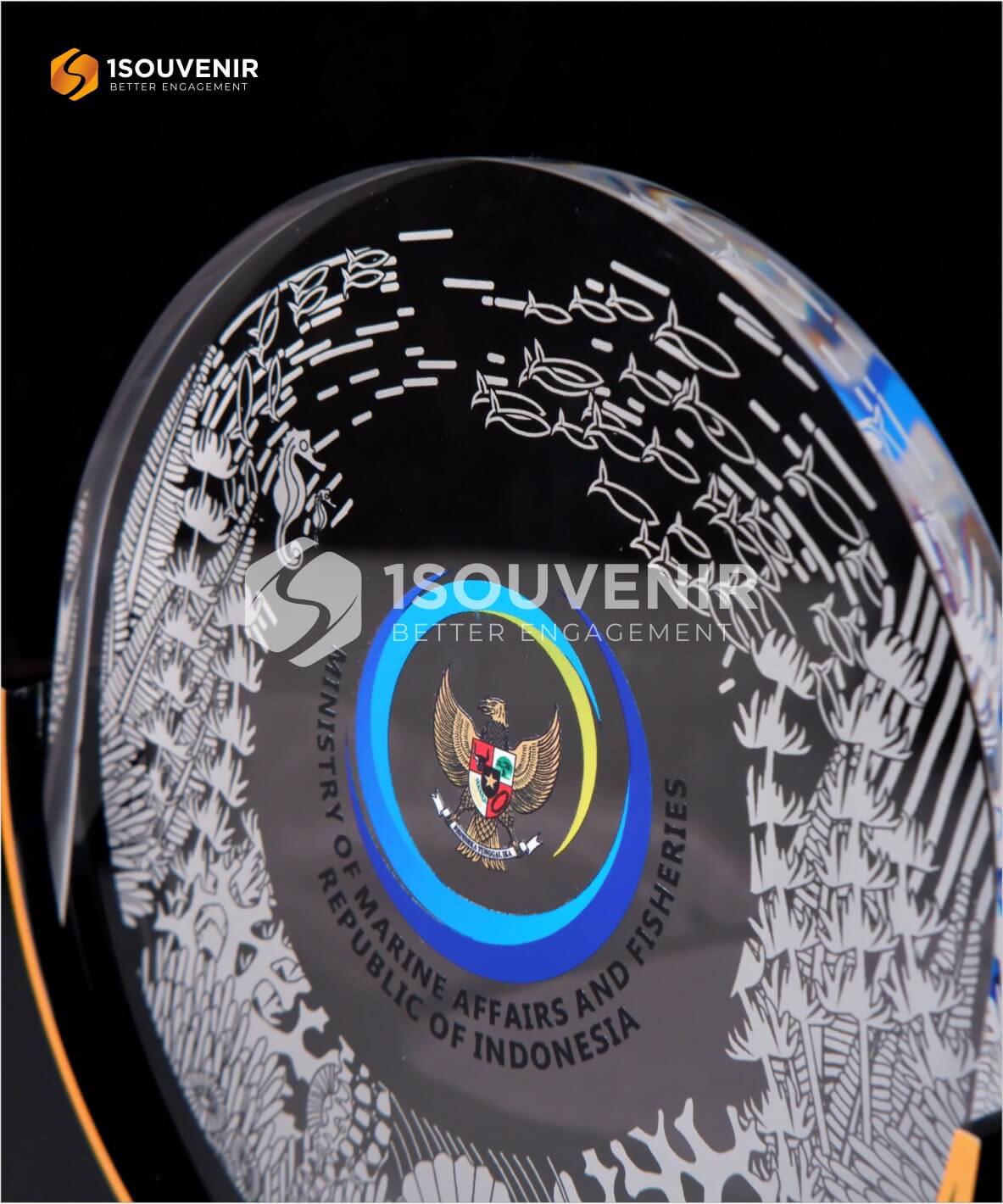 Plakat Akrilik Kementerian Kelautan dan Perikanan RI - Image 2