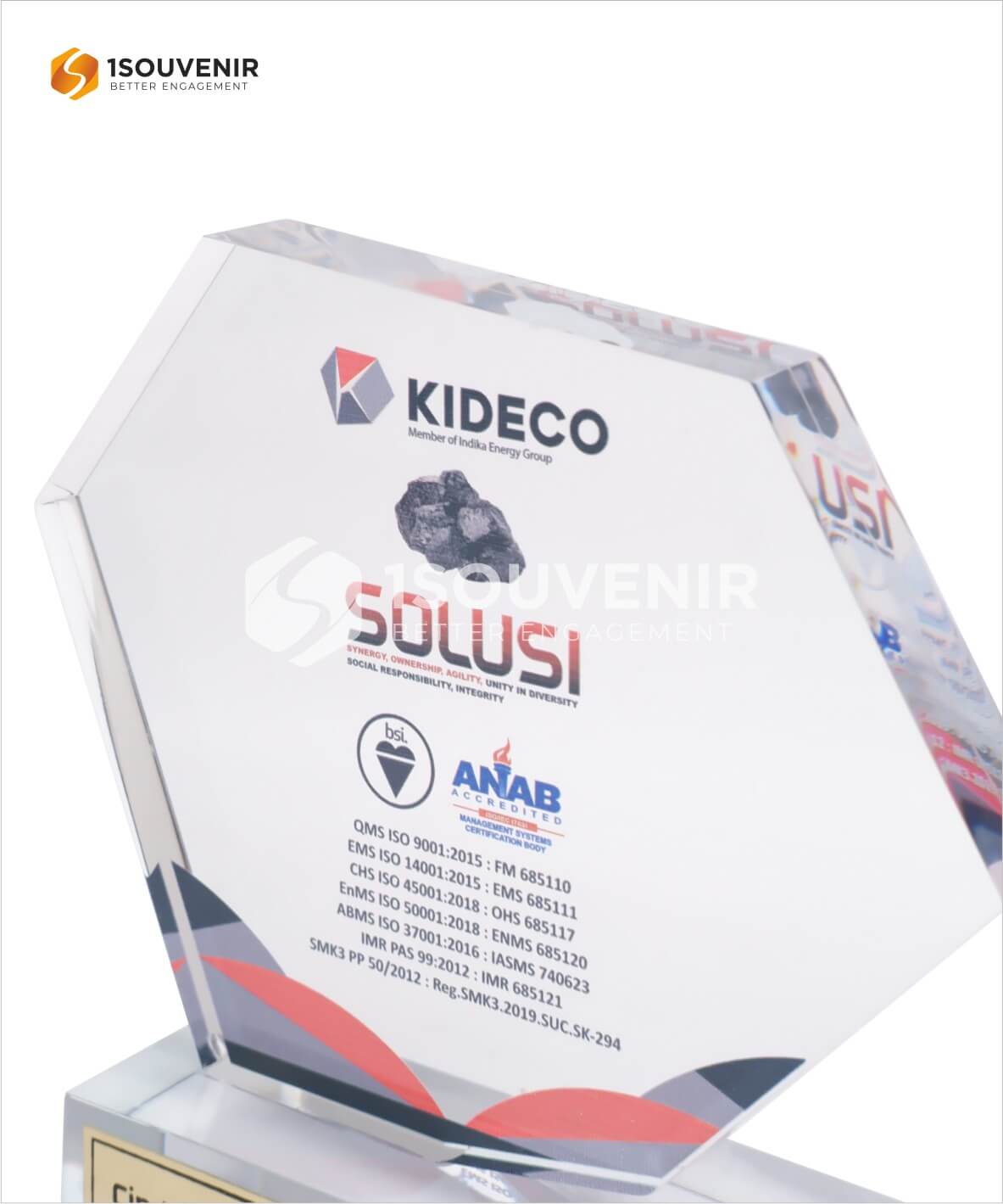 Plakat Akrilik Cinderamata dari PT Kideco Jaya Agung - Image 2