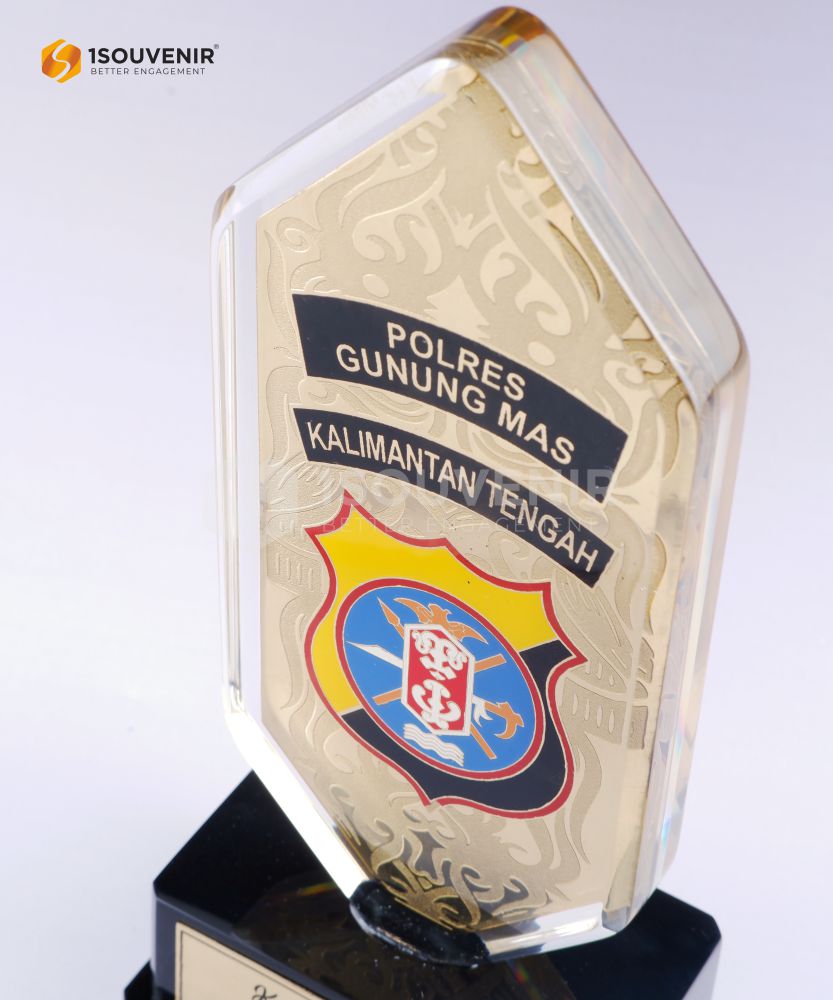 Plakat Akrilik Kapolres Gunung Mas Polda Kalimantan Tengah - Image 2