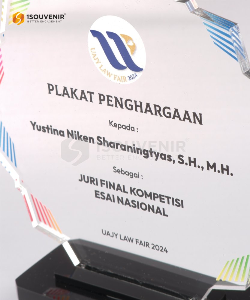 Plakat Akrilik UAJY Law Fair 2024 - Image 2
