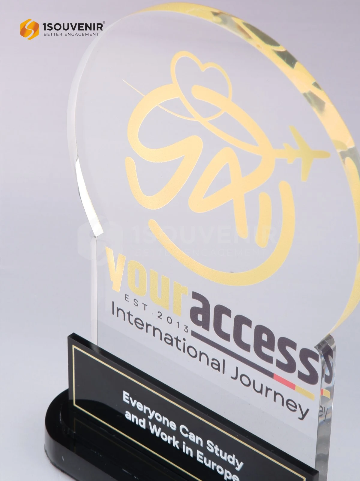 Plakat Akrilik Kenang-kenangan Your Access International Journey - Image 2