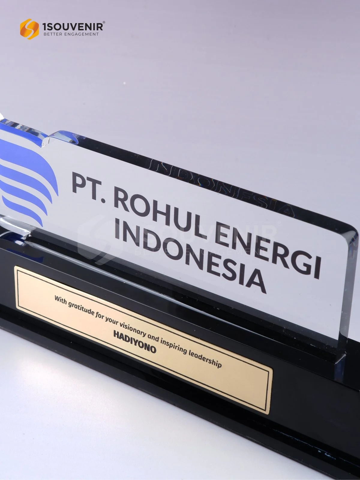 Plakat Akrilik Apresiasi Kepemimpinan dari PT Rohul Energi Indonesia - Image 2