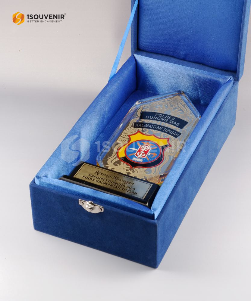 Plakat Akrilik Kapolres Gunung Mas Polda Kalimantan Tengah - Image 3