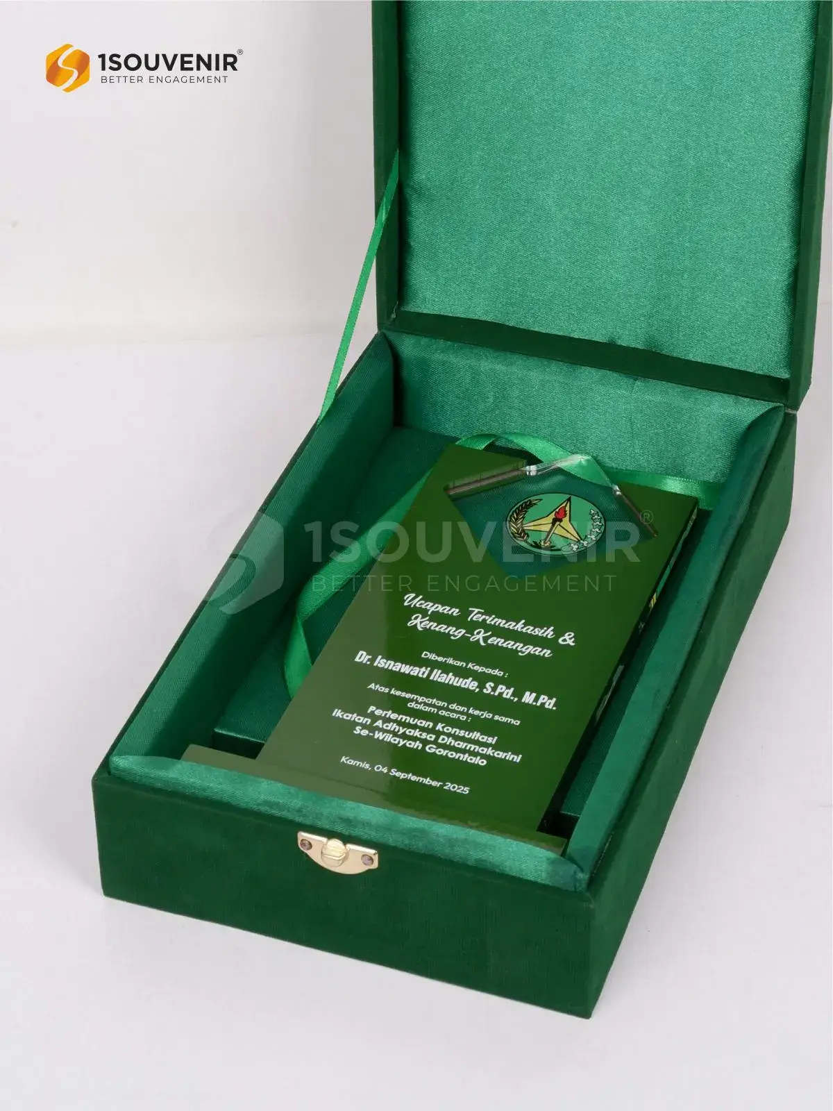 Plakat Akrilik Ucapan Terima Kasih atas Kerja Sama di Pertemuan Konsultasi Ikatan Adhyaksa Dharmakarini - Image 3