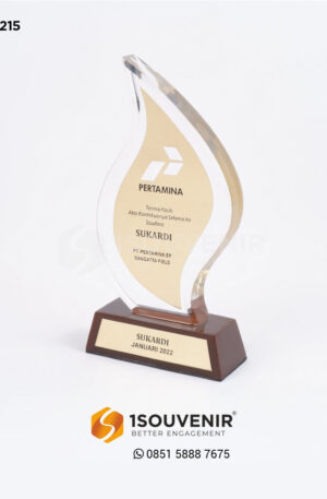 Plakat Akrilik Ucapan Terima Kasih PT Pertamina EP Sangatta Field