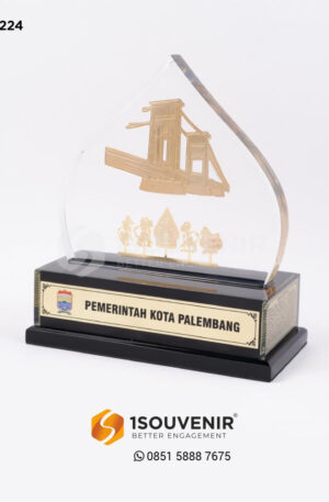 Plakat Akrilik Pemerintah Kota Palembang