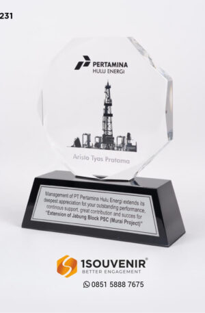 Plakat Akrilik Pertamina Hulu Energi