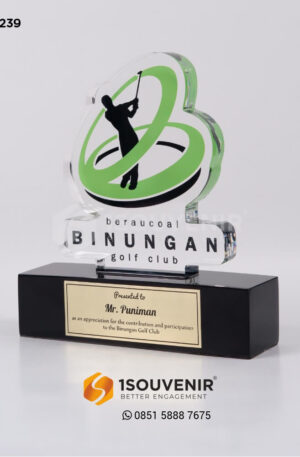 Plakat Akrilik Berau Coal Binungan Golf Club