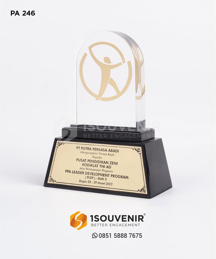 Plakat Akrilik PT Putra Perkasa Abadi - Ucapan terima Kasih