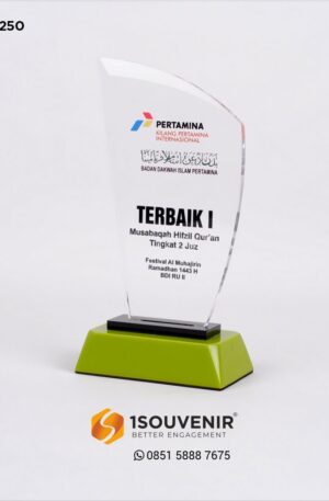 Plakat Akrilik Kejuaraan Musabaqah Hifizil Qur'an