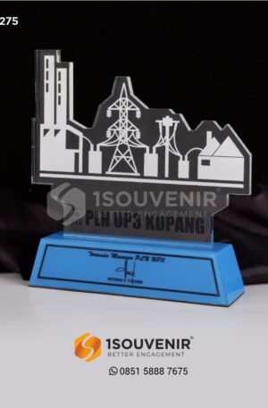 Plakat Akrilik PLN UP3 Kupang