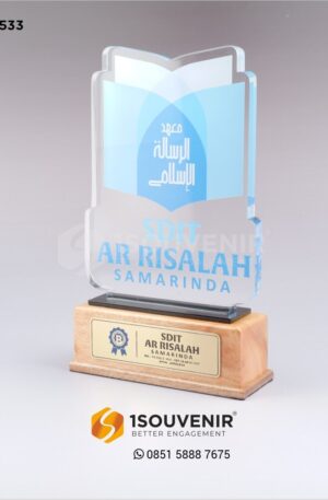 Plakat Akrilik SDIT AR RISALAH Samarinda