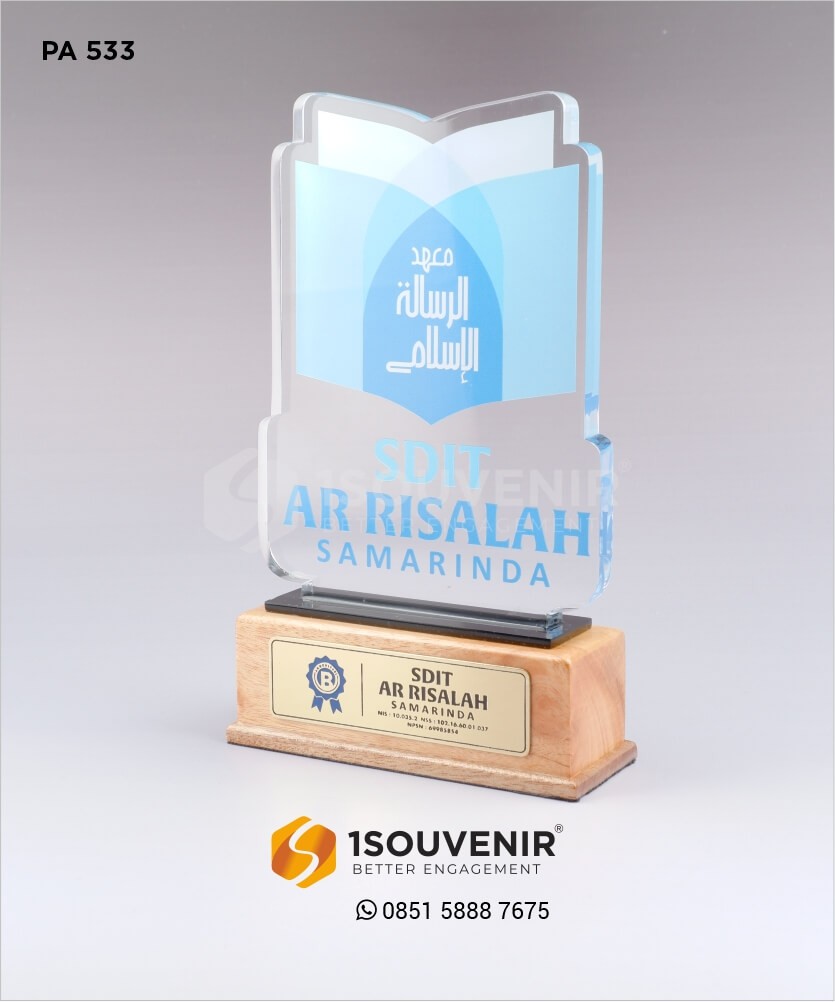 Plakat Akrilik SDIT AR RISALAH Samarinda