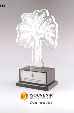 Plakat Akrilik Kerjasama Kemitraan Pembangunan Kebun Kelapa Sawit - PT Sampoerna Agro Tbk