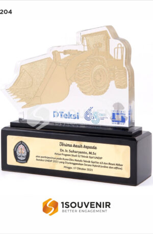 Plakat Akrilik Teksi UNDIP