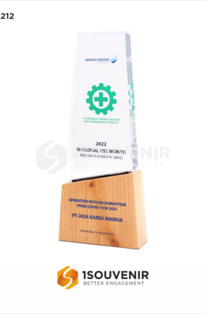 Plakat Akrilik Bulan K3 Nasional