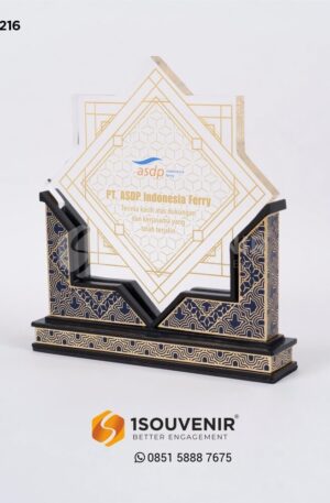 Plakat Akrilik Ucapan Terima Kasih PT ASDP Indonesia Ferry