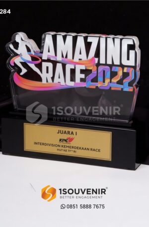 Plakat Akrilik Interdivision Kemerdekaan Race