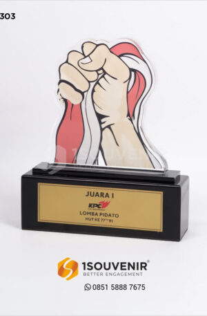 Plakat Akrilik Lomba Pidato KPC