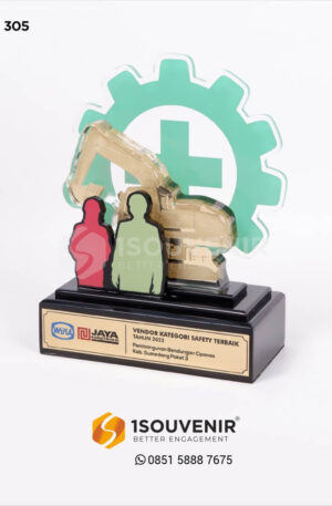 Plakat Akrilik Vendor Safety Terbaik PT Wika