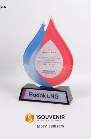 Plakat Akrilik Badak LNG