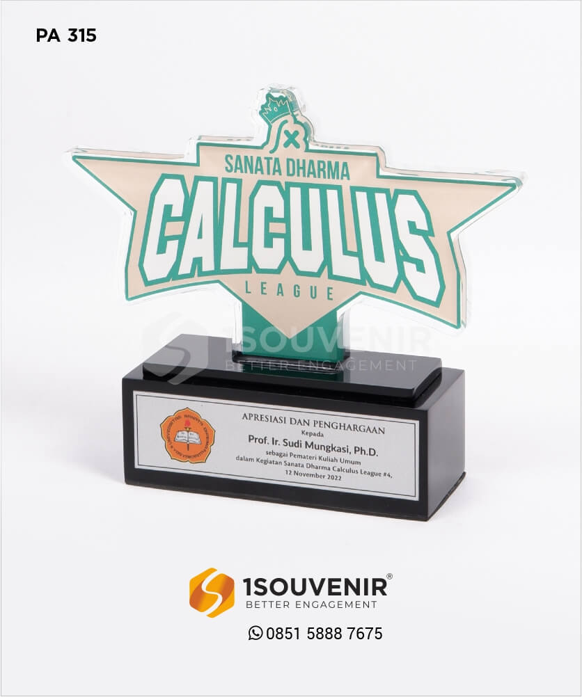 Plakat Akrilik Sanata Dharma Calculus League