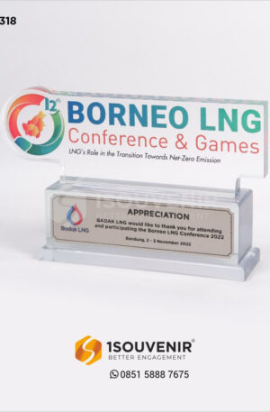 Plakat Akrilik Borneo LNG