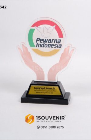 Plakat Akrilik Rakernas Pewarna Indonesia