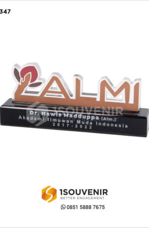 Plakat Akrilik Akademi Ilmuwan Muda Indonesia