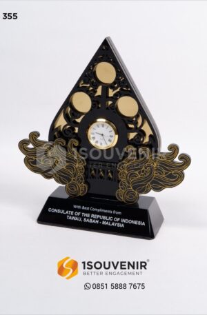 Plakat Akrilik Consulate of The Republic Indonesia