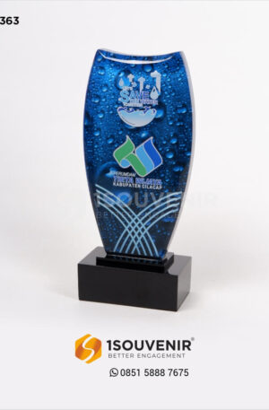 Plakat Akrilik Perumdam Tirta Wijaya Kabupaten Cilacap