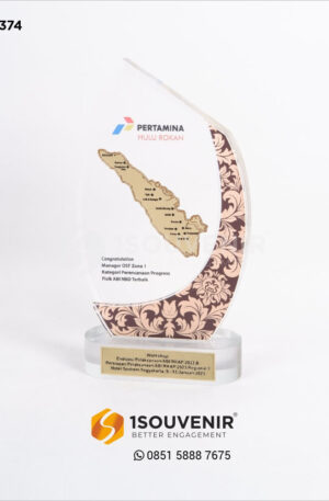 Plakat Akrilik Workshop Pertamina Hulu Rokan