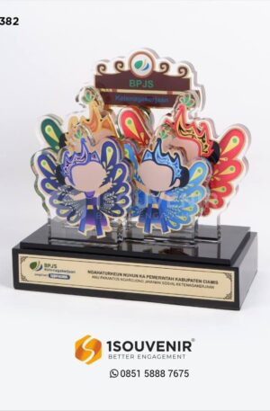 Plakat Akrilik BPJS Ketenagakerjaan Ciamis