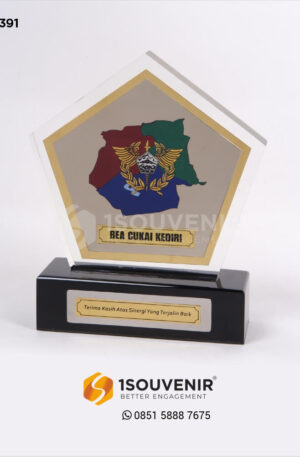 Plakat Akrilik Bea Cukai Kediri