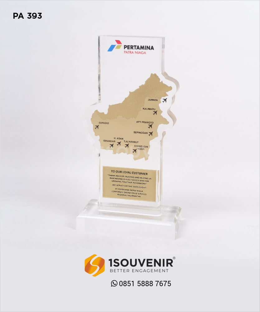 Plakat Akrilik PT Pertamina Patra Niaga Kalimantan