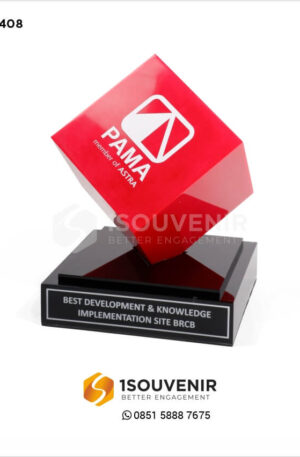 Plakat Akrilik Best Development Knowledge Implementation Site BRBC