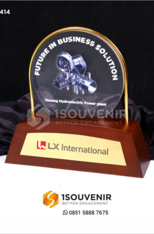 Plakat Akrilik Future in Business Solution LX International