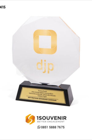 Plakat Akrilik DJP KPP Pratama Semarang Candisari