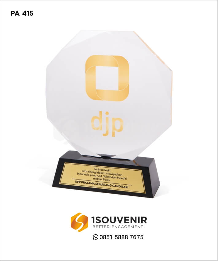 Plakat Akrilik DJP KPP Pratama Semarang Candisari