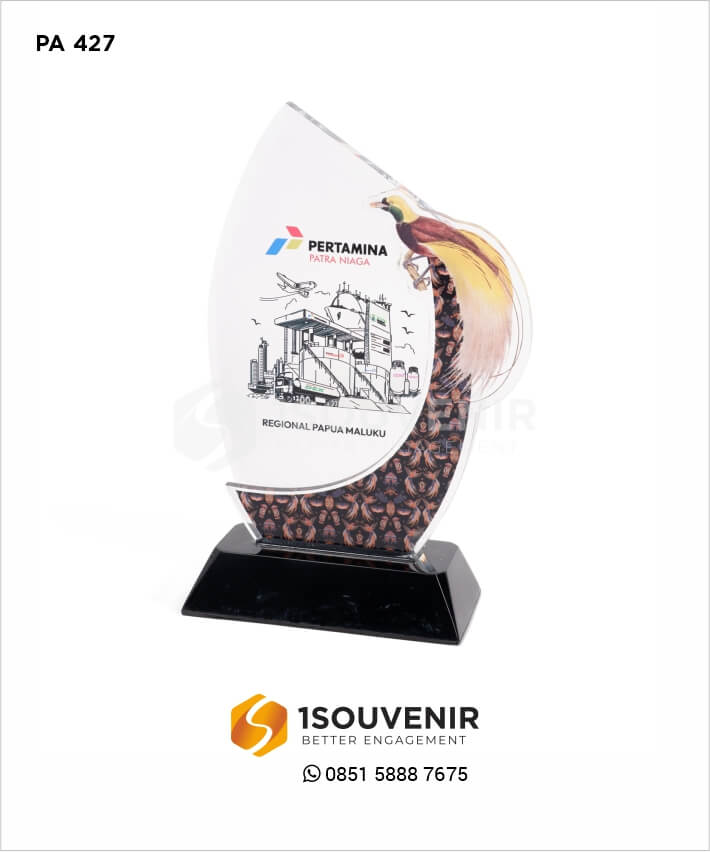 Plakat Akrilik Pertamina Patra Niaga Papua Maluku