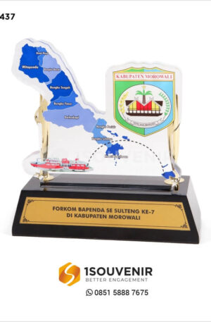 Plakat Akrilik Forkom Bapenda se -Sulteng ke-7