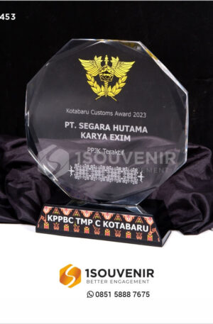 Plakat Akrilik Kotabaru Customs Award 2023