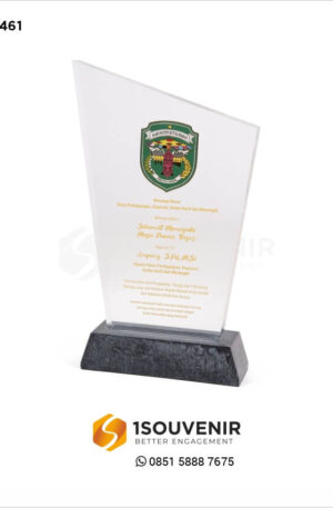 Plakat Akrilik Dinas Perdagangan Koperasi Usaha Kecil dan Menengah