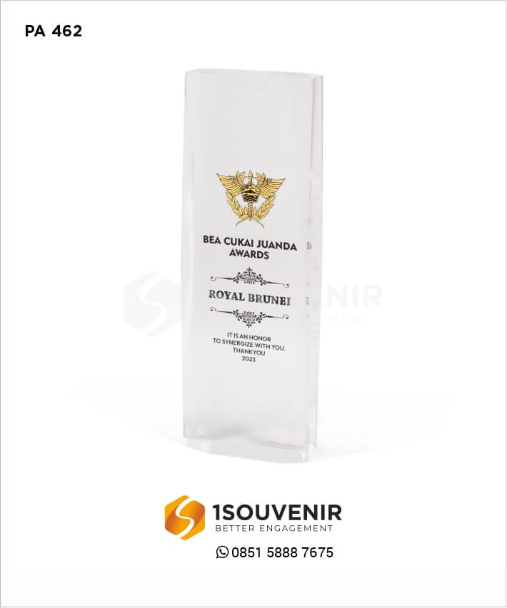 Plakat Akrilik Bea Cukai Juanda Awards