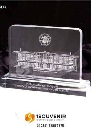 Plakat Akrilik Central Building of UGM
